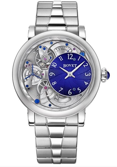 Best Bovet Recital 12 Blue Replica watch